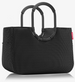 Torba na zakupy loopshopper L mesh black REISENTHEL