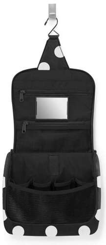 Kosmetyczka toiletbag dots white REISENTHEL