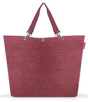 Torba shopper XL twist maroon REISENTHEL