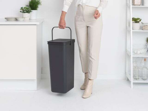 Kosz 40 l Sort&Go Dark Grey BRABANTIA