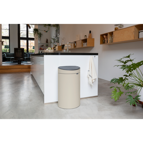 Kosz Touch Bin New 40l Soft Beige BRABANTIA
