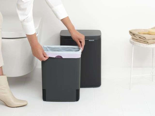 Kosz 12l Bo czarny BRABANTIA
