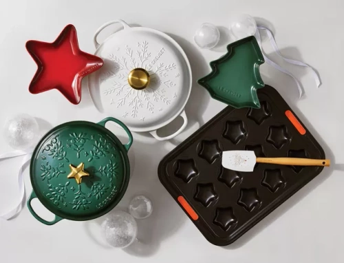 Okrągła brytfanna Noel Artichaut  LE CREUSET