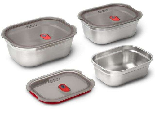 Stalowy lunchbox M 900ml BLACK+BLUM