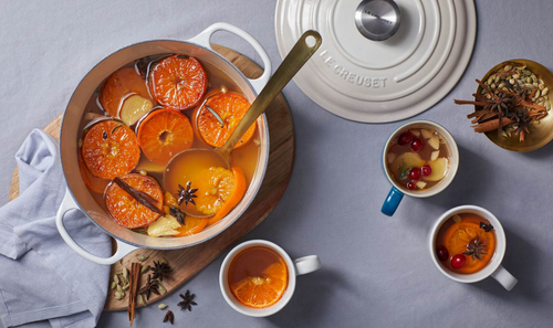 Brytfanna żeliwna okrągła 20 cm meringue LE CREUSET