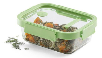 Szklany pojemnik 1050ml prostokątny LEKUE