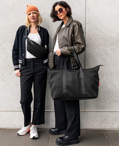 Torba extralite weekender L mesh black REISENTHEL