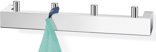 Wieszak na cztery ręczniki LINEA polerowany ZACK