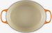 Brytfanna żeliwna owalna 29 cm płomienna LE CREUSET