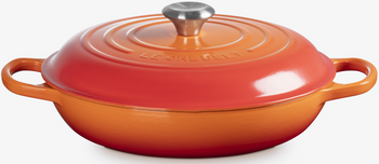 Garnek profesjonalny Gourmet 30 cm płomienny LE CREUSET