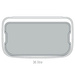 Kosz BO Touch Bin 36l Soft Beige BRABANTIA