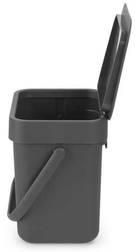 Kosz Sort & Go 3l Dark Grey BRABANTIA