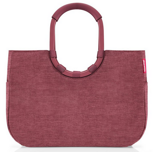 Torba loopshopper L twist maroon REISENTHEL