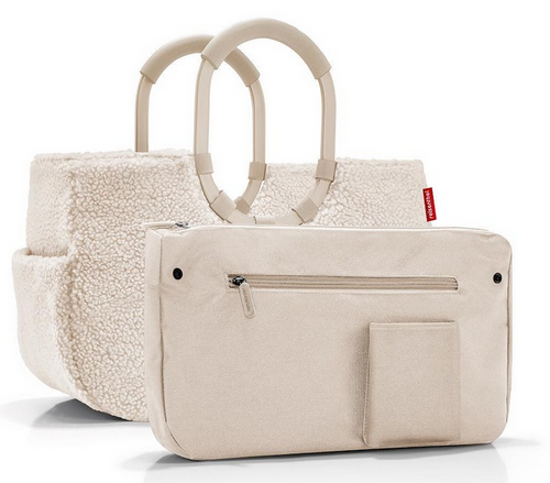 Torba na zakupy loopshopper M teddy sand REISENTHEL