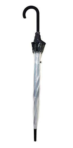 Długi parasol przezroczysty kopuła, Dentelle, SMATI