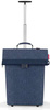 Wózek trolley M herringbone dark blue REISENTHEL