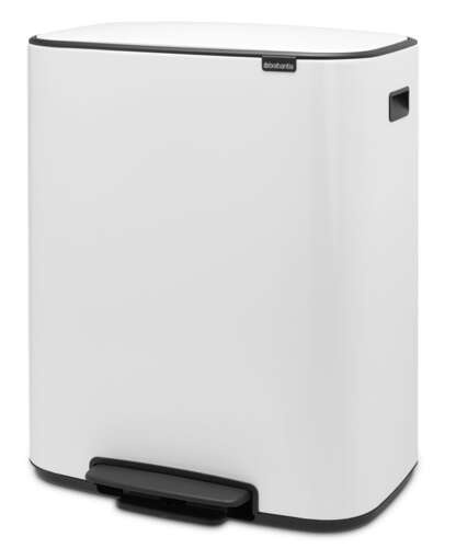 Kosz Bo Pedal Bin 2x30 l biały BRABANTIA 