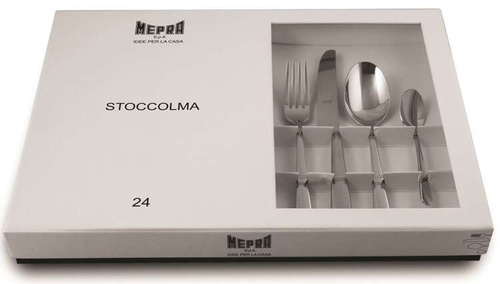 Zestaw sztućców 24el. (6os.) Stoccolma MEPRA