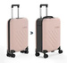 Walizka FLEX 360 SPINNER 21" rose smoke ROLLINK