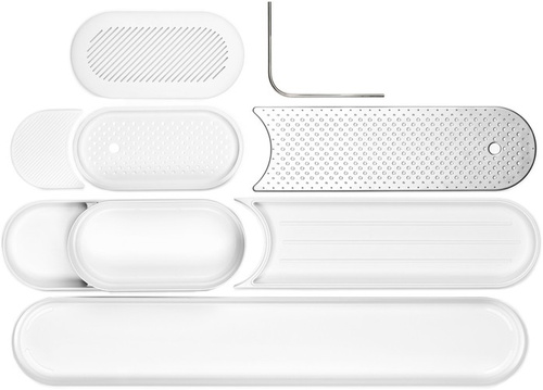 2-częściowy zestaw Organizer SinkStyle Mineral Fresh White BRABANTIA