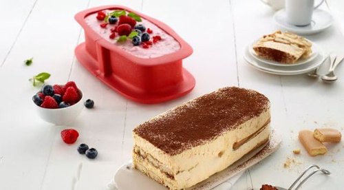 Prostokątna forma do pieczenia 24cm z ceramicznym dnem LEKUE