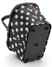 Koszyk carrybag frame dots white REISENTHEL