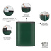 Kosz Bo Touch Bin 2x30 l Pine Green BRABANTIA