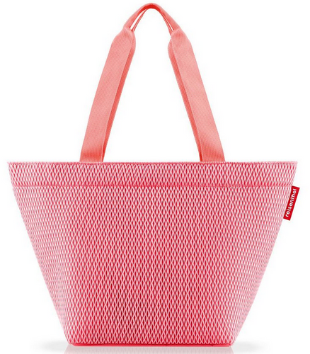 Torba shopper M mesh coral REISENTHEL