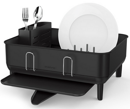 Suszarka do naczyń Compact czarna SIMPLEHUMAN
