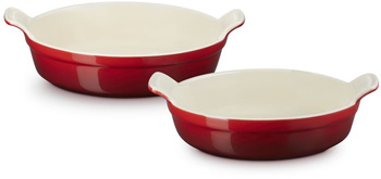 Zestaw 2 Okrągłych Form do Pieczenia 20/24cm Wiśniowy LE CREUSET