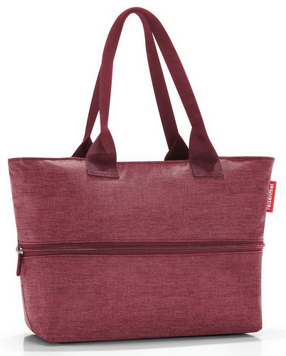 Torba shopper e1 twist maroon REISENTHEL