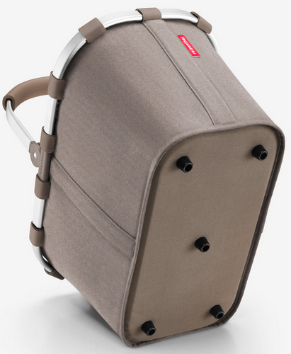 Koszyk carrybag herringbone mokka REISENTHEL