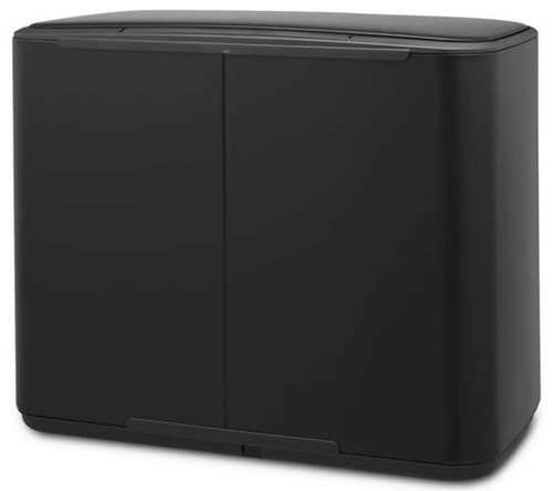 Kosz BO PEDAL BIN 3 x 11l czarny matowy BRABANTIA