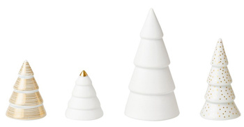 Choinki 4 szt. Fir złote RAEDER