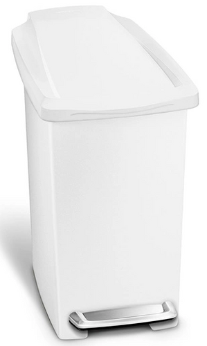 Kosz na śmieci 10l Slim biały SIMPLEHUMAN