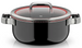 Garnek 24 cm - 4,4 l ze szklaną pokrywą Fusiontec Function Pro czarny WMF