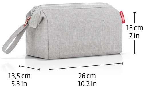 Kosmetyczka travelcosmetic twist silver REISENTHEL