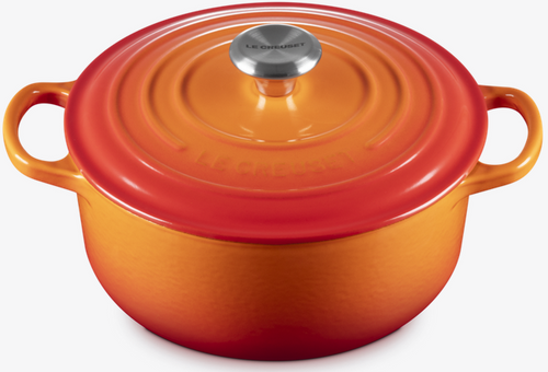 Brytfanna żeliwna okrągła 20 cm płomienna LE CREUSET
