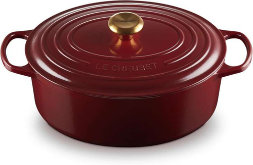 Owalna brytfanna żeliwna 31 cm Garnet LE CREUSET