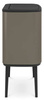 Kosz BO Touch Bin 3  x 11l platynowy  BRABANTIA 