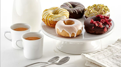 Forma do pieczenia pączków silikonowa czarna LEKUE