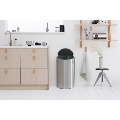 Kosz Touch Bin do segregacji 23l + 10l stal matowa FPP BRABANTIA