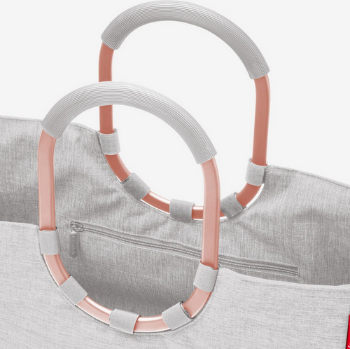 Torba loopshopper L frame twist sky rose REISENTHEL