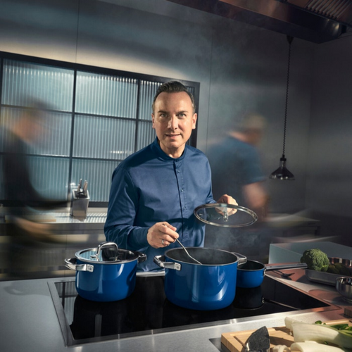 Zestaw 4 naczyń Fusiontec Mineral Pro Ocean Blue WMF