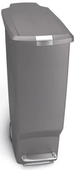 Kosz na śmieci 40l  Slim szary SIMPLEHUMAN