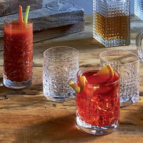 Szklanka do napojów 380 ml Textures LUIGI BORMIOLI