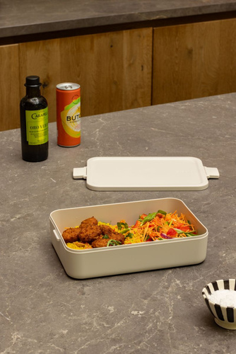 Pojemnik na lunch duży Make & Take Soft Beige BRABANTIA