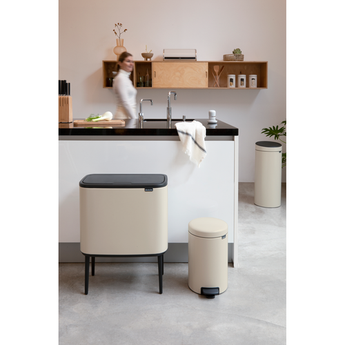 Kosz BO Touch Bin 11+23l Soft Beige BRABANTIA