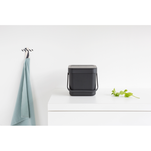 Kosz Sort & Go 6l Dark Grey BRABANTIA
