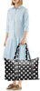 Torba mini maxi travelbag dots white REISENTHEL